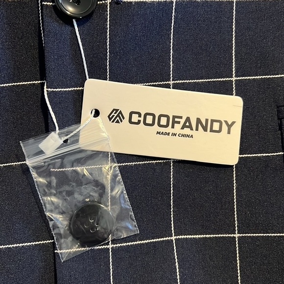 NWT Coofandy Men’s Casual Suit Blazer Jacket T6* - Picture 4 of 5